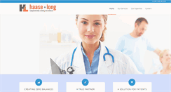 Desktop Screenshot of haaseandlong.com